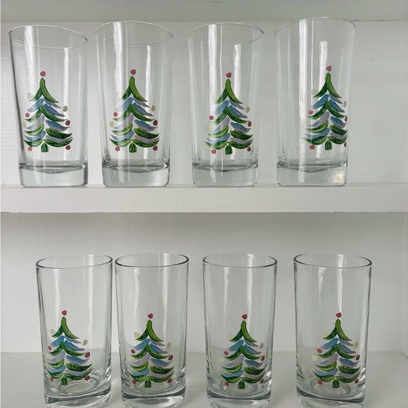 Holiday Tree Glass Set - Picture 2 of 5